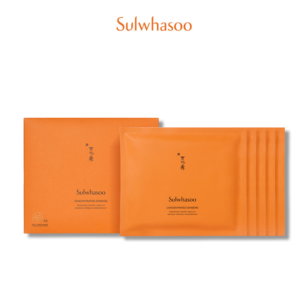 Concentrated Ginseng Renewing Creamy Mask (5 Sheets)